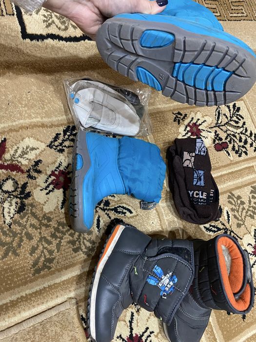 Дитячі сапоги, чоботи, черевики зимові