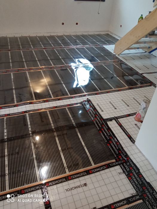 Folia Grzewcza Ogrzewanie Podłogowe Sufitowe na Podczerwień, maty grz