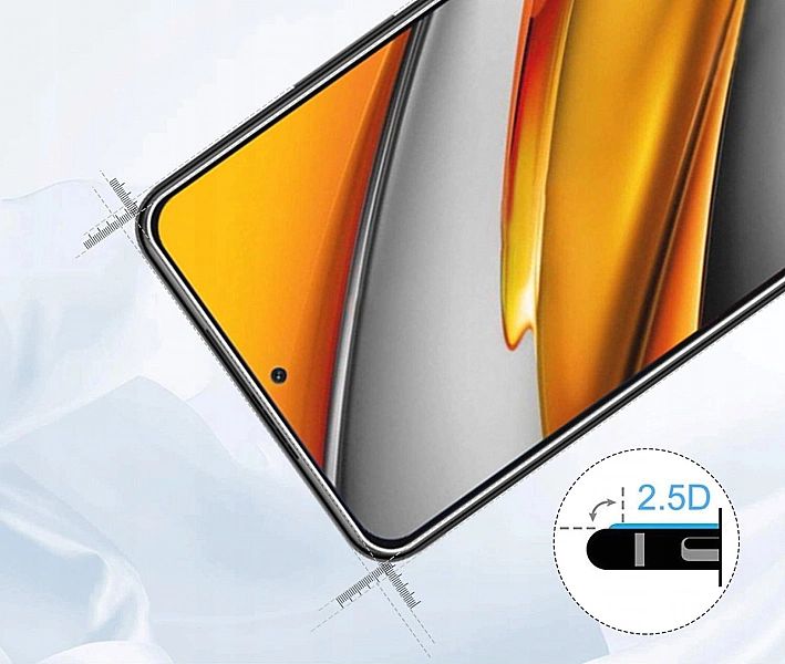 Szkło Płaskie 9H Hartowane do Xiaomi Poco F3