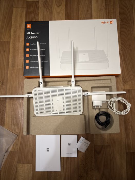 Роутер Модем Интернет Xiaomi AX1800 Wi-Fi 6 маршутизатор