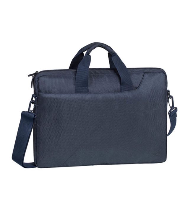 Сумка для ноутбука Riva 8035 Blue синя з плечовим ременем