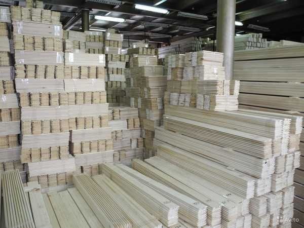 Вагонка дерев'яна, підлогова дошка, блокхаус, імітація бруса