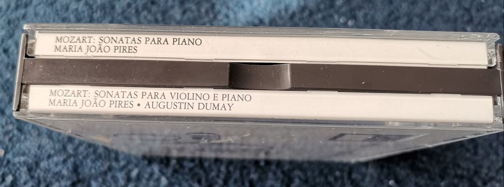 Maria João Pires - Mozart Sonatas para Violino e Piano - 2 Discos Cds