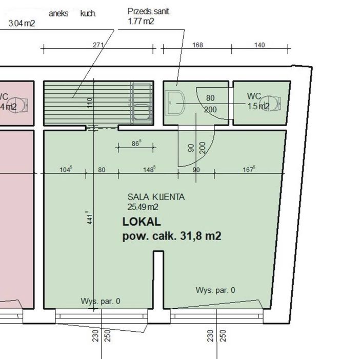 Nowy lokal usługowy-32m2-śródmieście-blisko Rynku 100m