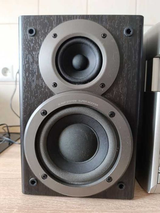 Panasonic SA-PM20, mini wieża stereo, pilot