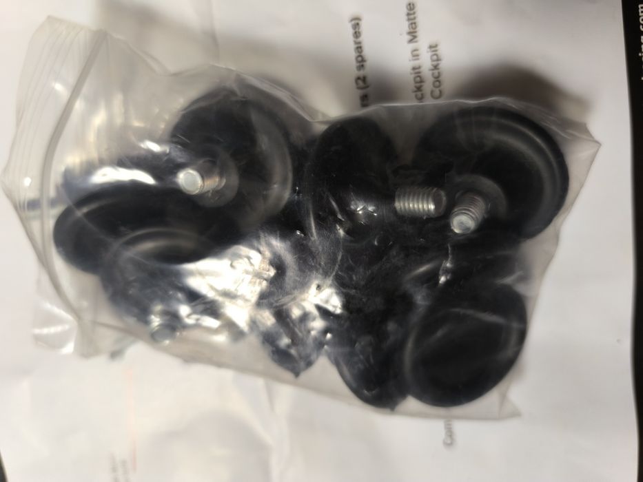 Zestaw kółek obrotowych do kokpitu Next Level Racing