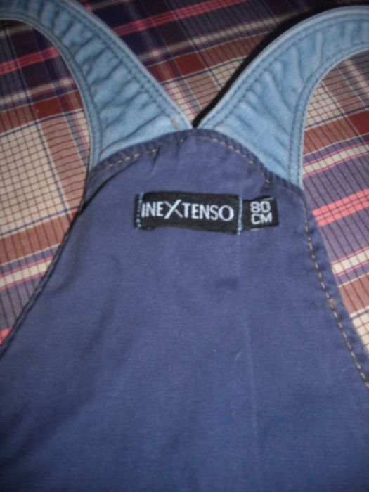 Jardineiras macacão de ganga