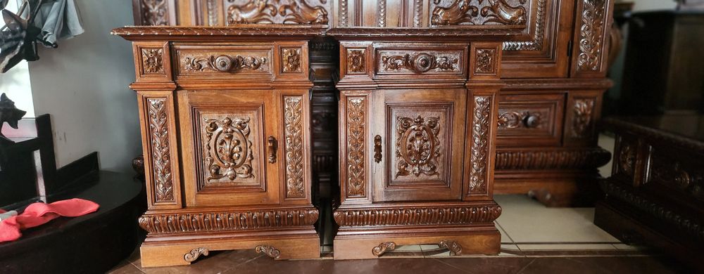 Sypialnia renesansowa antyk idealny stan !