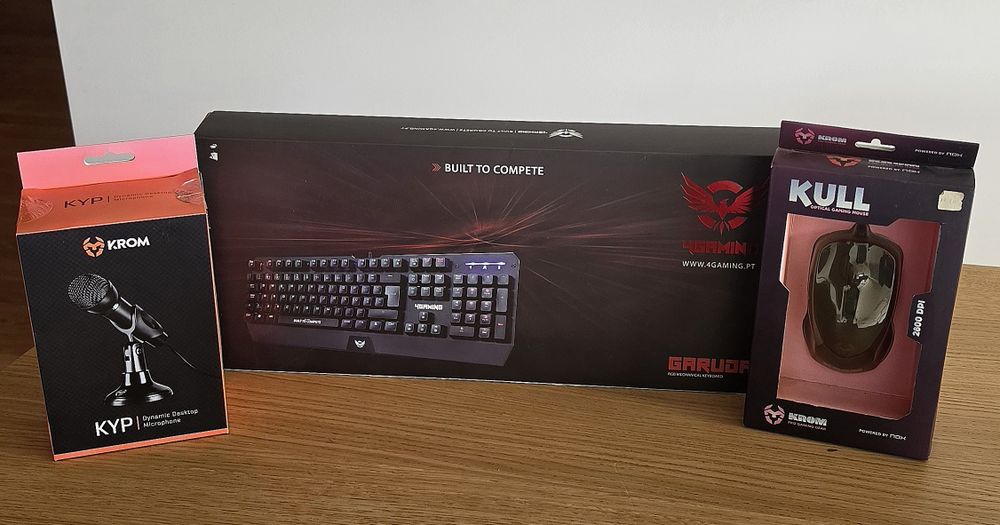 Bundle Gaming Teclado +Rato+Mic