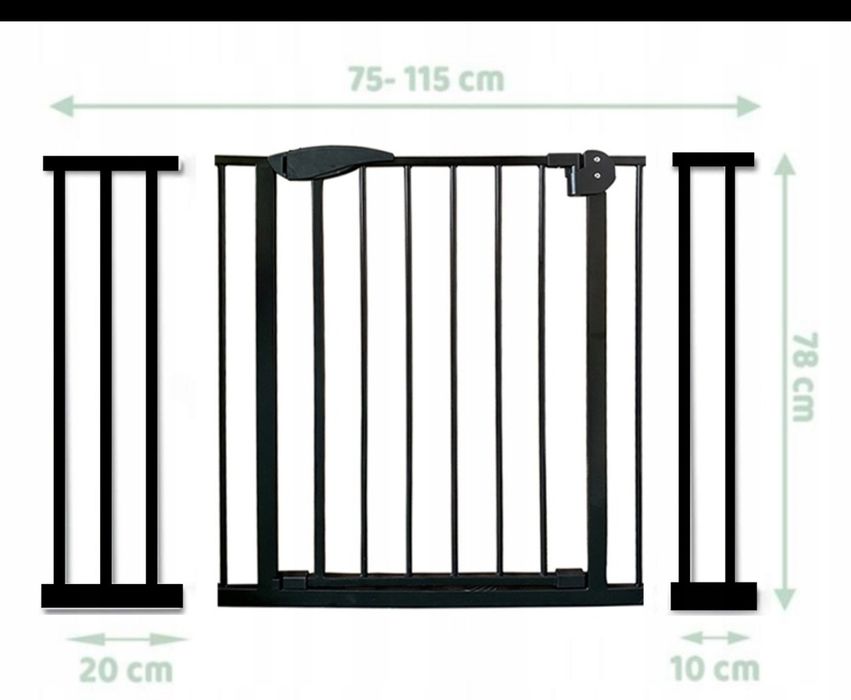 Bramka zabezpieczającą na schody