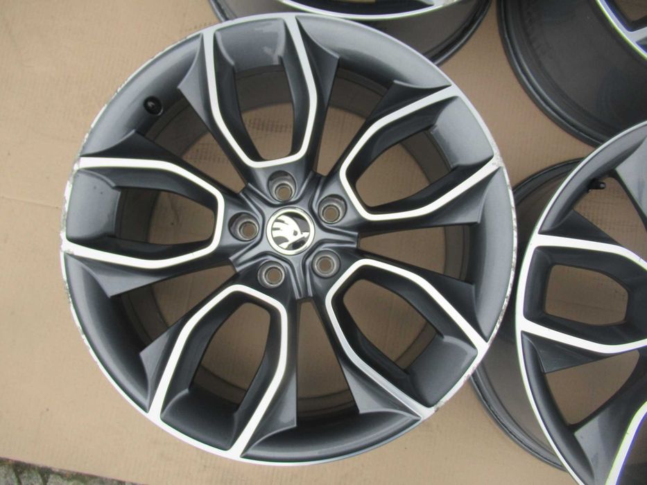 Alufelgi 4szt R19 SKODA YETI,Octavia 2,3,4,SUPER B,Kodiaq,Karoq,VW,AUDI,SEAT  4605