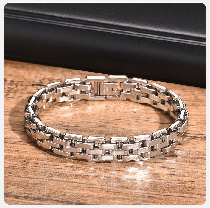 Мужской браслет-цепочка из  нержавеющей стали