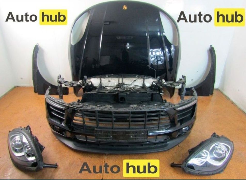 Бампер передний задний Porsche Macan S GTS Turbo капот