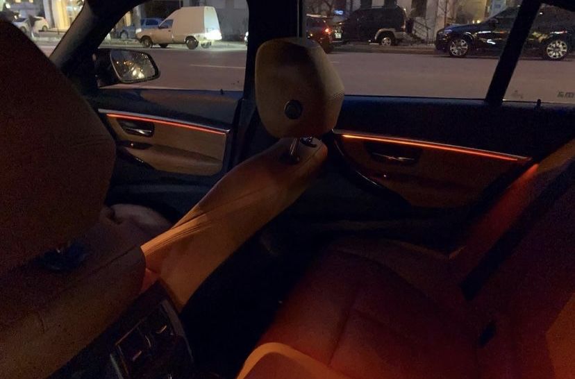Ambient bmw подсветка карт F30-F31 N20 N47 328 разборка