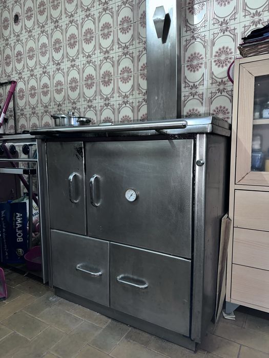 Forno a Lenha em Inox Optimo Estado