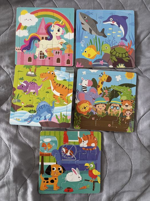 Puzzle drewniane
