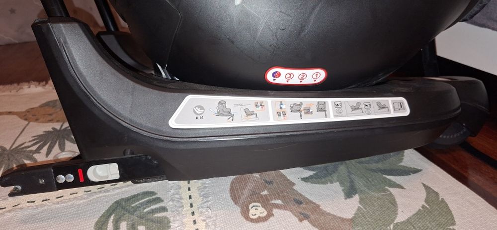 Cadeira bebé auto Isofix - 360° Rotativa MS Swivel