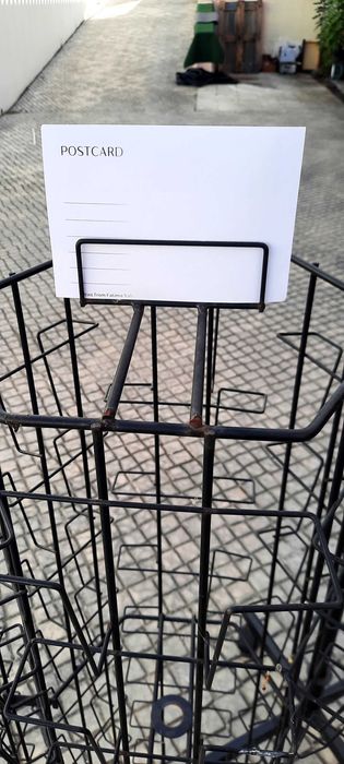 Expositor de postais