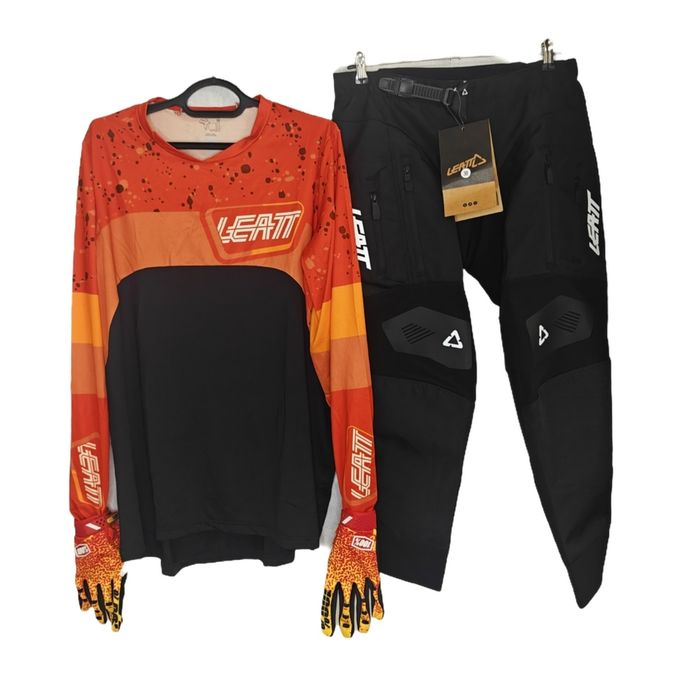 Перчатки в подарунок ‼️Мотокостюм Leatt 4.5 для ендуро кросу