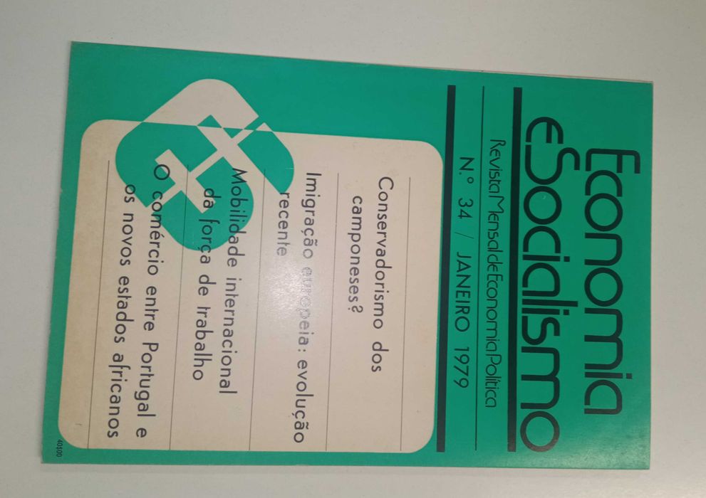 Economia e Socialismo: Revista Mensal de Economia Política, n° 34