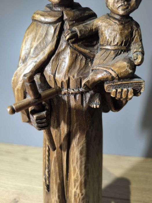 Escultura em Madeira de Santo António – Fernando Silva