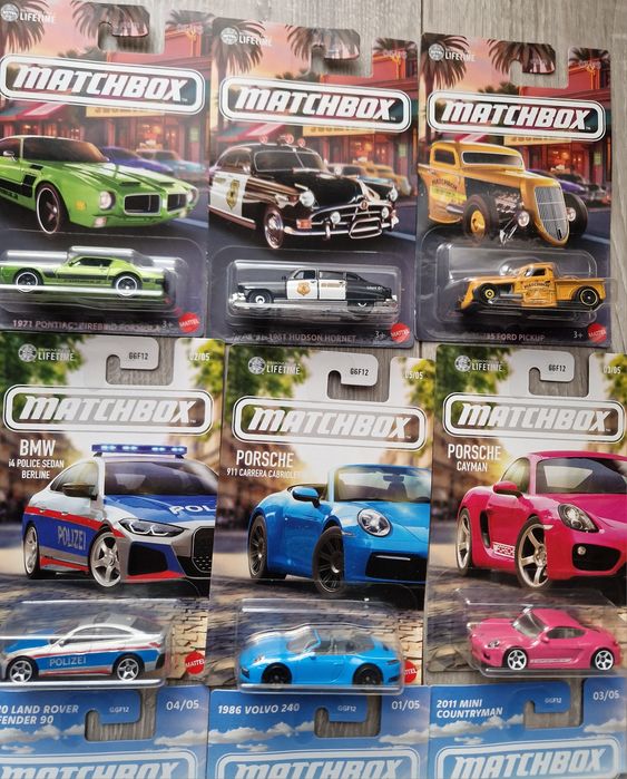 Zestaw 15 autek Matchbox