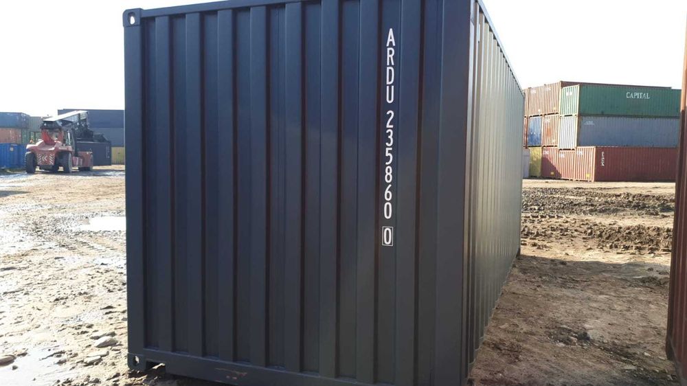 Kontenery morskie 20DV/DC OW, grafitowe RAL7016 - sprzedam AB