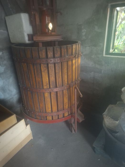 Prensa de vinho hidráulica