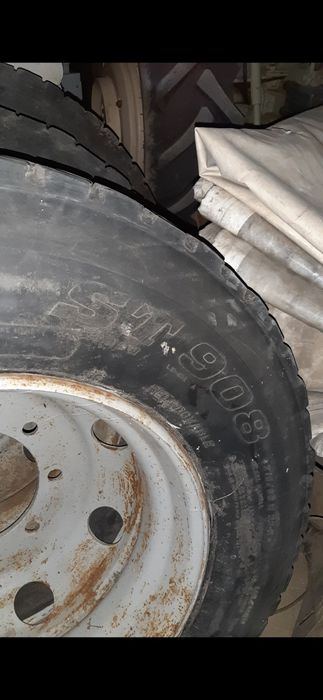 Sprzedam kompletne koła 4 sztuki 22.5 cala na 8 otworów