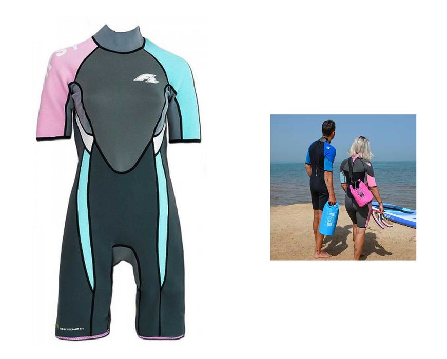 F2 pianka neoprenowa markowa krótka short damska Gipsy rozm XS-L