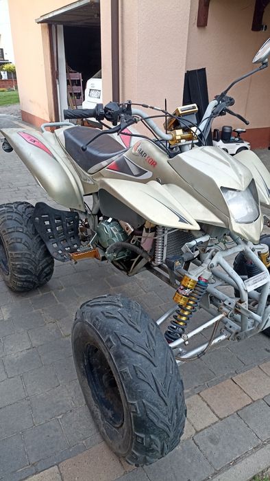 Quad Bashan 200 chłodzony cieczą, stan bardzo dobry.