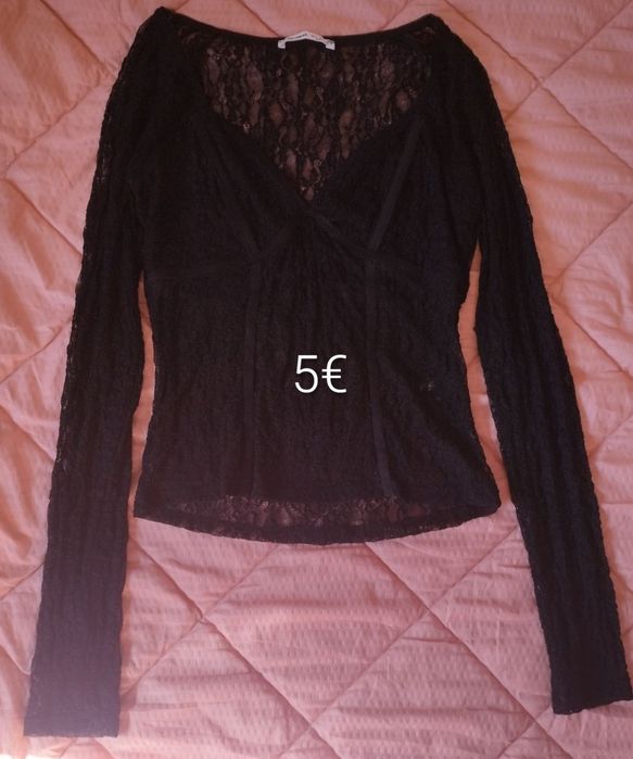 Blusa de renda tamanho L