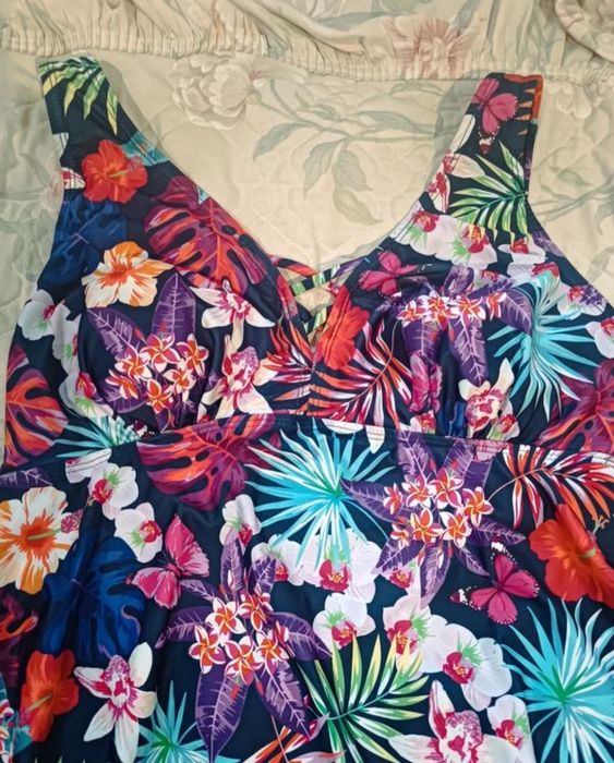 Шикарний стильний купальник танкіні сукня вагітність