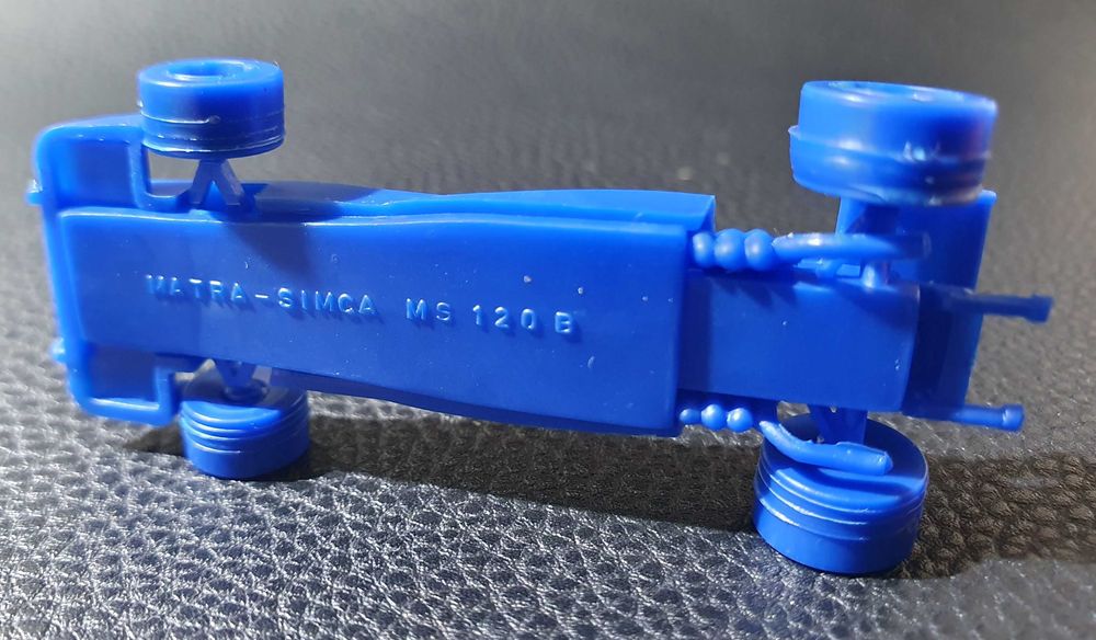Antiga Miniatura F1 ~ "MATRA-SIMCA MS 120 B" ~ Tito Bimbo ~ Anos 70