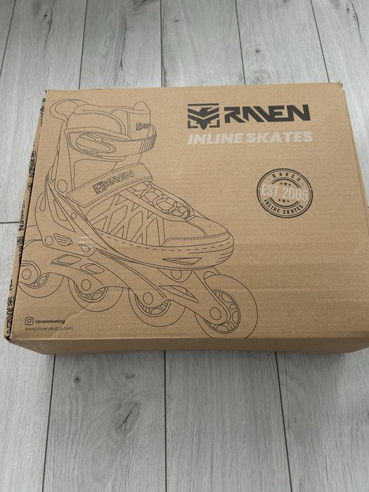 Rolki/łyżwy 2w1 Raven Drill Black 39-41