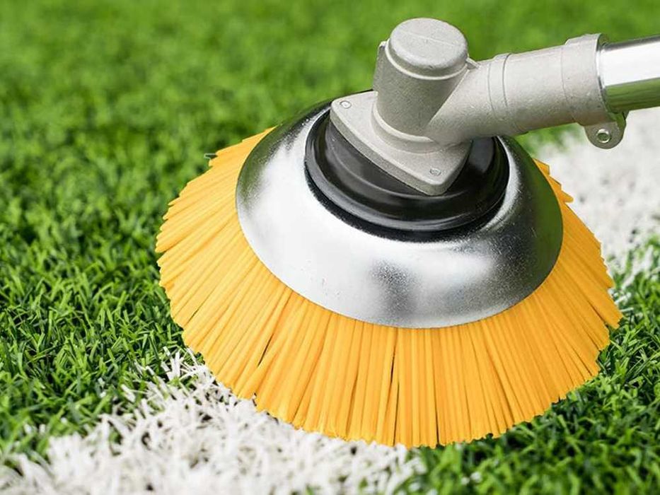 Szczotka do CZYSZCZENIA KOSTKI BRUKOWEJ Nylonowa do Kosy 200mm