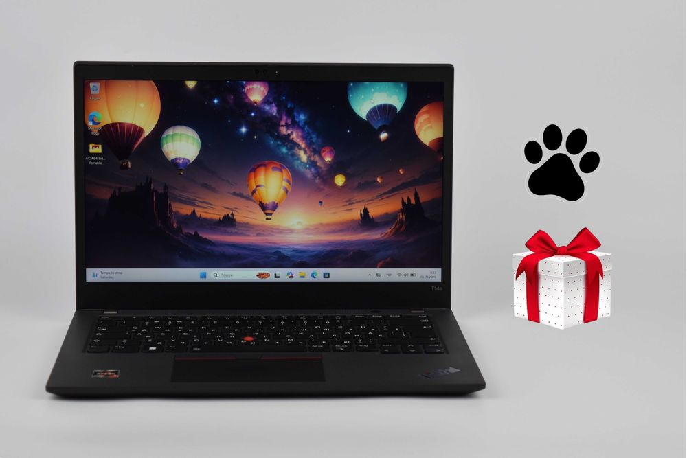 Lenovo ThinkPad T14s G2 R7 Pro 5850U 16гб ssd 256/512/1тб 14" Ноутбук eSim