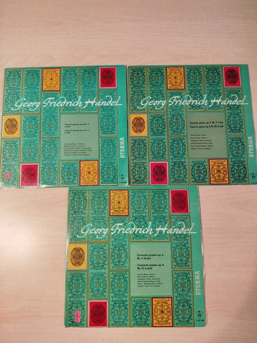 Georg Friedrich Händel płyty winylowe x 3