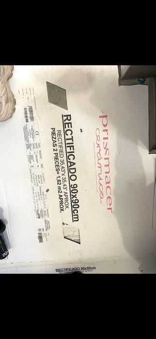 PRISSMACER ORIGINE GREY 90*90 керамограніт, плитка сіра