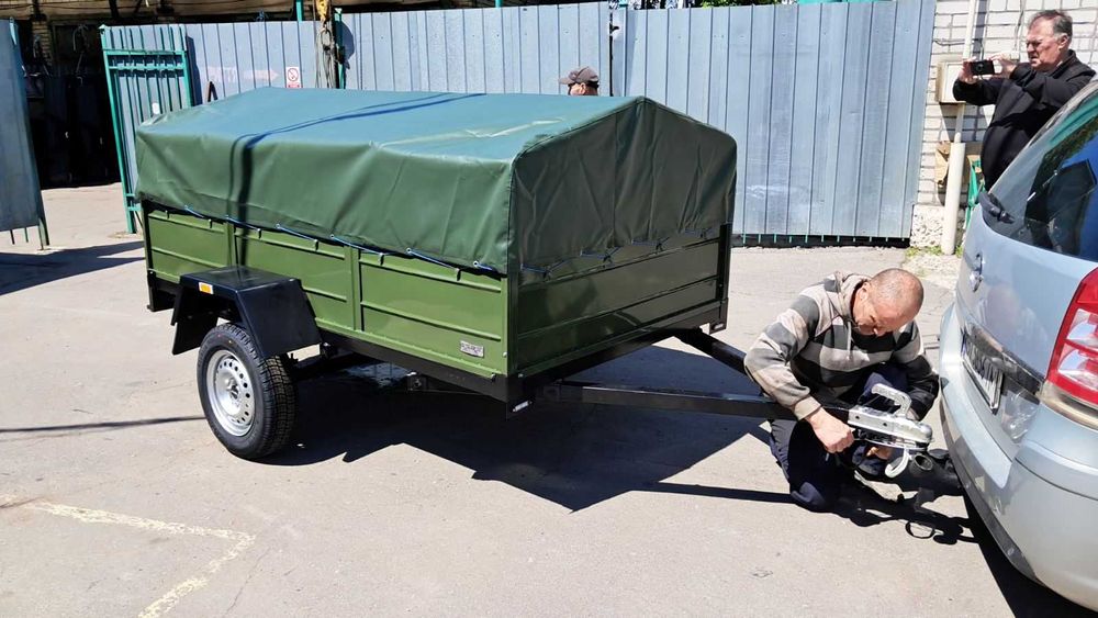 Причіп  2500*1300*450 АЛКО з виробництва Доставка Документи