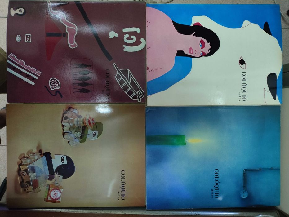 Revistas Colóquio Artes do nº1 ao 13,15 anos 70 F. Calouste Gulbenkian