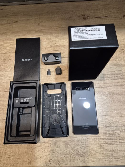Telefon samsung s10+ czarny
