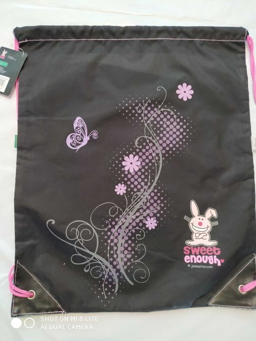 Torba gimnastyczna - worek HAPPY BUNNY HB-5315 [13]