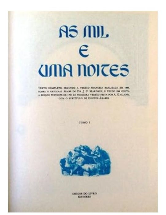 As mil e uma noite coleção