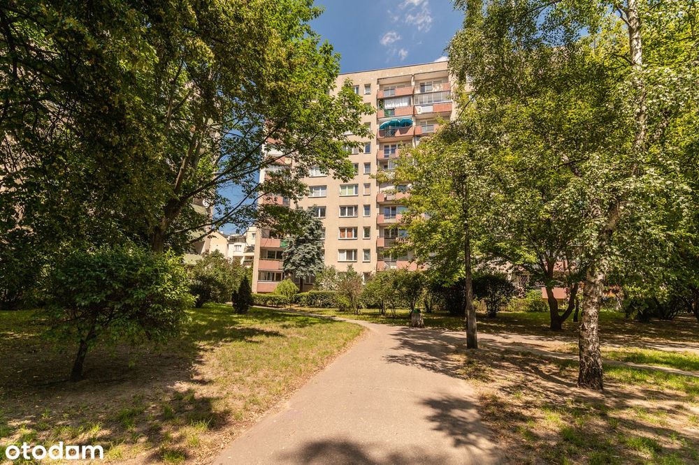 │ Zielony widok za oknem │ 3 pokoje │ Balkon │ Metro │ Bemowo │