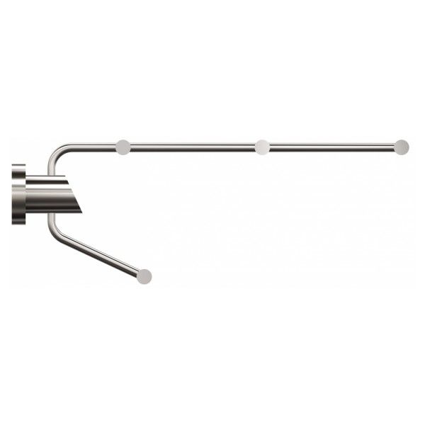 Wieszak półka ANDEX Novel 912SG stal nierdzewna polerowana