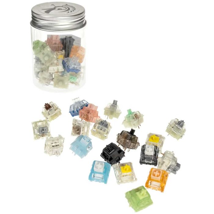 Set of 20 Ducky Mechanical Keyboard Switches, New and Sealed