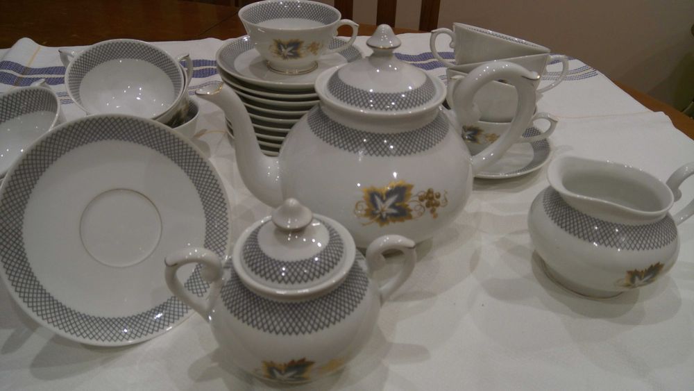 Serviço de chá e serviço de café - Vista Alegre