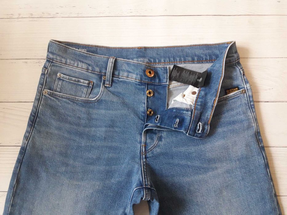Мужские джинсы g-star 3301 regular tapered
