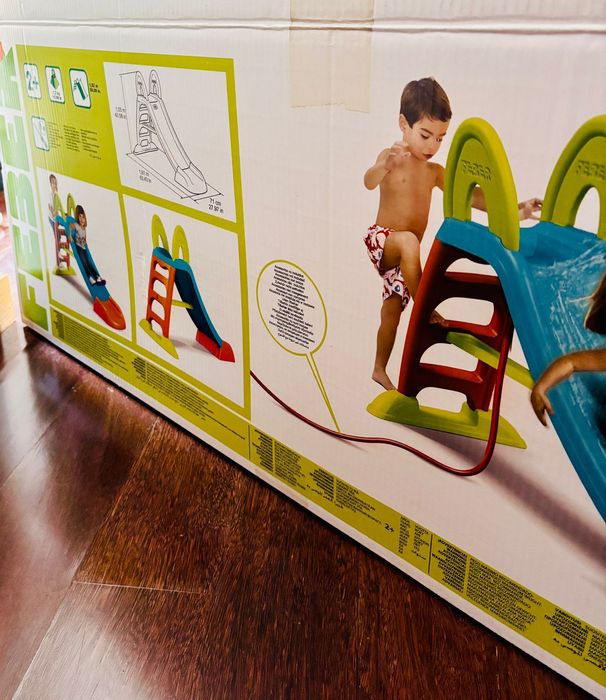 Escorrega de interior e exterior